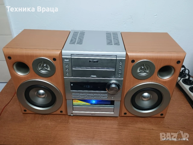 Sanyo DC-BM500. Мини аудио система с прекрасен звук. Изпращам видео. , снимка 8 - Аудиосистеми - 54561640