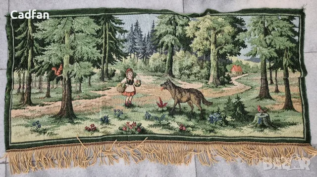 Ковьор Червената Шапчица,покривка за стена