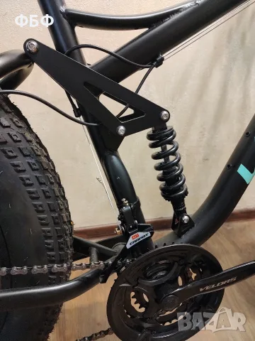 Велосипед,колело Velors Fat Bike, снимка 9 - Велосипеди - 55605747