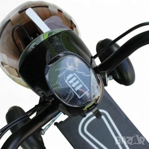 Олекотена сгъваема електрическа четириколка 750W, с литиевa батерия, 10Ah, Max Motors, снимка 14 - Инвалидни скутери - 55573297