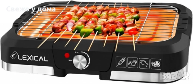 Електрическо барбекю 1800W Гаранция: 24 месеца., снимка 5 - Скари - 54251503