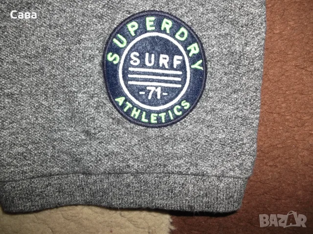 Блузи SUPERDRY  мъжки,М и Л   /синя и сиви/, снимка 14 - Блузи - 46541729