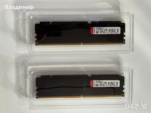 Kingston FURY Beast 64GB(2x32GB)DDR5-6000Mhz XMP/EXPO с доживотна гаранция, снимка 2 - RAM памет - 54253254