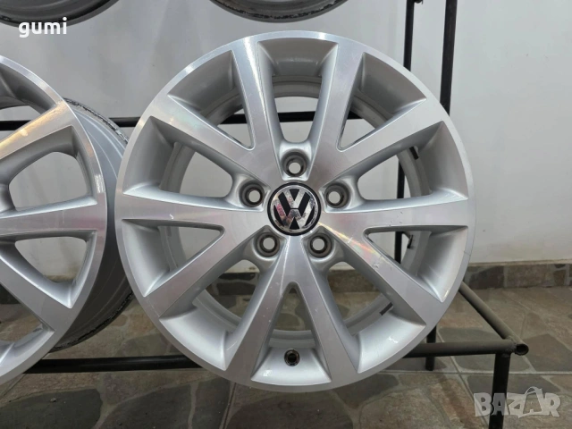 4бр 16ски джанти за VW 5х112мм A161447 , снимка 2 - Гуми и джанти - 54834361
