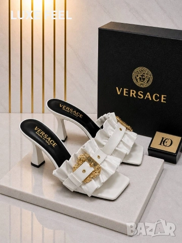 Versace ⚜️Дамски Чехли 36-41н , снимка 2 - Чехли - 54456273