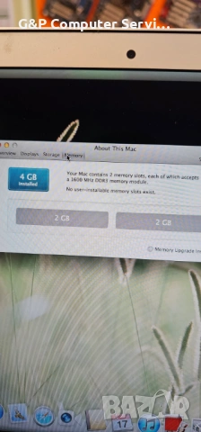 MacBook Air РАБОТЕЩ, за ремонт или за части !!!, снимка 5 - Лаптопи за дома - 54941098