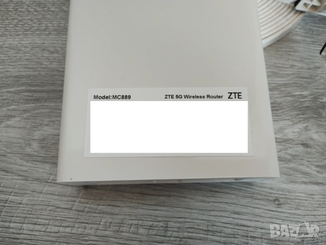 Комплект за 5G интернет ZTE MC889 5G и ZTE H3601P работи с всички оператори, снимка 4 - Рутери - 50249319