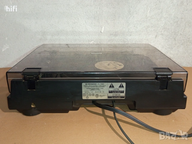 Полуавтоматичен грамофон Pioneer PL-760, снимка 4 - Грамофони - 54346745
