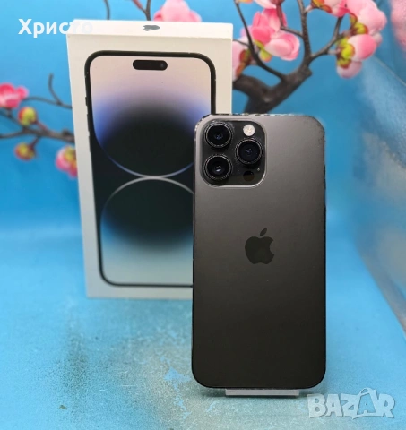 Apple iPhone 14 Pro Max, 128GB, 6GB RAM, 5G, Space Black , снимка 3 - Apple iPhone - 54877037