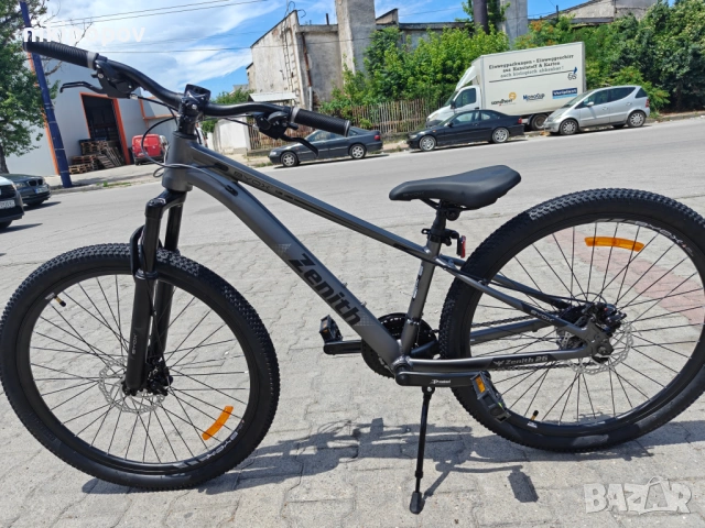 X Алуминиев велосипед 26" ZENITH сив, снимка 8 - Велосипеди - 54940017