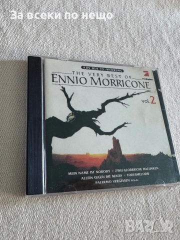 CD диск The Very Best of Ennio Morricone , vol.2, снимка 2 - CD дискове - 54387237