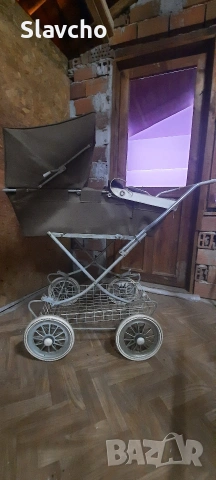 Ретро детска количка за бебе, зимна/лятна, от соца....