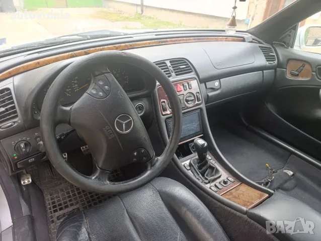 Mercedes CLK200 kompressor 2.0 163кс фейслифт/Газ/ Кожа/ръчка, снимка 6 - Автомобили и джипове - 55625077
