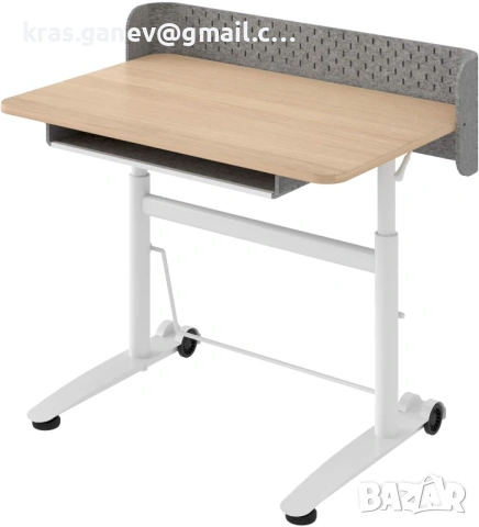 Детско бюро Ergotopia с регулируема височина – ергономично, растящо