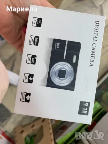Компактен цифров фотоапарат 50MP 16X Zoom HD, снимка 4 - Фотоапарати - 55296979