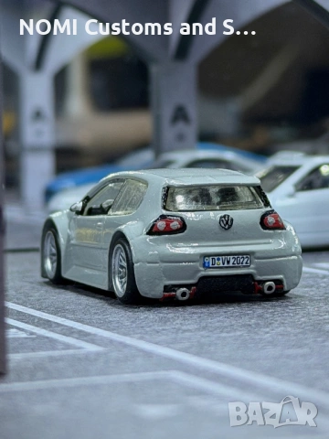 Hot Wheels Golf 5 GTI custom , снимка 3 - Коли, камиони, мотори, писти - 54411665