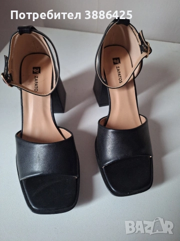 дамски официални обувки с ток, снимка 2 - Дамски боти - 54207629