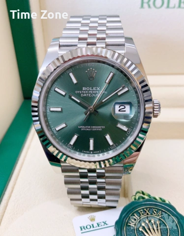 Rolex Datejust 41mm Steel Green Dial Automatic Различни Варианти