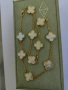 	Дамско колие с 10 детелини от бял седеф, Van Cleef & Arpels VCA, снимка 6