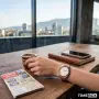 Liebeskind Berlin Beige Leather LT-0074-LQ, снимка 6