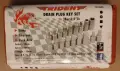 TRIDENT TOOLS 18бр. 3/8" DRAIN PLUG KEY SET вложки камъни комплект, снимка 2