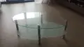Холна маса. Стъклена. 100х60 см, снимка 2