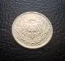 Стара сребърна монета 1/2 марка 1906 г. буква Е - Германска империя - рядка !, снимка 14
