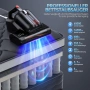 Промо! Професионална UV-C прахосмукачка за матраци JPHYLL, 6 степенна филтрация, 600W, 16Kpa, снимка 3