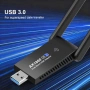 Адаптер WiFi 6 AX1800 USB 3 WiFi Adapter Dual Band 2.4/5GHz  MU‑MIMO WPA3, снимка 11