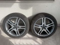 Оригинални джанти на мерцедес със зимни гуми 245/45R18, снимка 3
