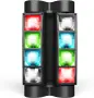 BETOPPER Сценична светлина, DJ светлина с движеща се глава за партита, 8x3W RGBW LED паяк, снимка 1