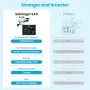 Чисто нова смарт WiFi метеорологична станция Sainlogic SA9 14-в-1 с 8.5" екран и AI прогноза  , снимка 8