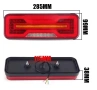 Универсални LED стопове 12V/24V с бягащ мигач комплект 2 броя, снимка 2