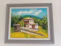 Оригинална маслена картина от Боженци, снимка 2