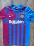 Nike FC Barcelona Stadium 2021/22 Home Junior- детска тениска р-р 137см - 147см, снимка 4