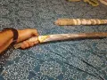 Меч ятаган нож кован, снимка 7