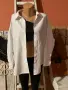 👟Oversized бяла риза Zara💄 л размер💣, снимка 3