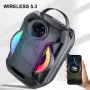 Преносима Bluetooth колонка с два микрофона , снимка 4