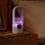 Air Multiplier 3-в-1 – Компактен USB вентилатор с овлажнител, пречиствател на въздух и LED светлина, снимка 8
