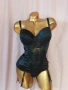 BODYFLIRT 85 D Черен корсет с жартиери за чорапи , снимка 1