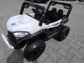 TEXAS акумулаторен джип FAST UTV бял, снимка 6