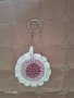 Сет ръчно изплетени ключодържатели Цвете - 3 броя, снимка 3