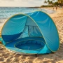 Саморазгъваща плажна палатка с детски басейн 2в1 , снимка 3