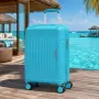 Куфар за ръчен багаж 55x40x23 PP 88001 – твърд куфар с 4 колела и TSA заключване , снимка 3