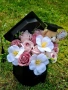 Сапунени цветя от пластичен сапун в кутия с шапка и чекмедже👨‍🎓
, снимка 6