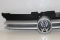 Предна решетка VW Golf 4 (1998-2004г.) предна емблема Голф IV 🔘Цвят: Сива 1J0853651H / 1J0853653C, снимка 2
