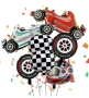 Парти сет украса колите Hot wheels и Пламъчко и машините , снимка 3