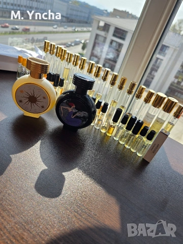 Ексклузивен лот HFC Paris: 2 пълни парфюма + 45 ориг. виалки (Limited), снимка 5 - Дамски парфюми - 54194199