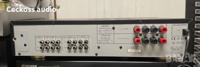🔊 Harman Kardon HK610 🔊 🎶 Vintage Hi-Fi усилвател с отличен звук 🎶, снимка 6 - Ресийвъри, усилватели, смесителни пултове - 54886488