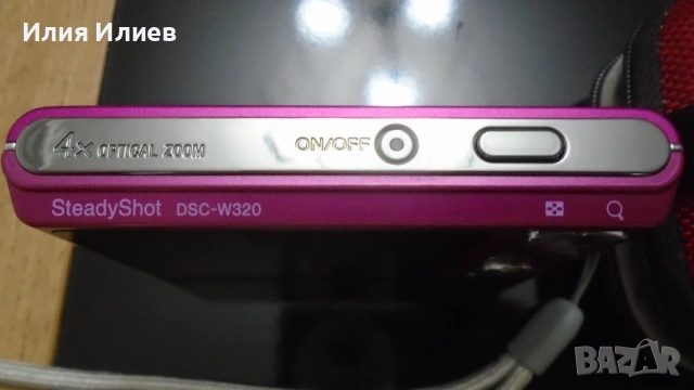 Sony Cyber-shot DSC-W320 Carl Zeiss Lens - Pink, снимка 3 - Фотоапарати - 54767628